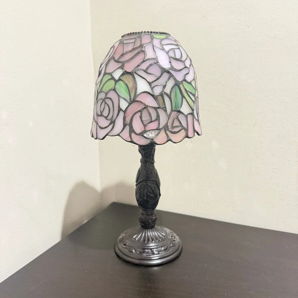 PartyLite Stained Glass Pink 
